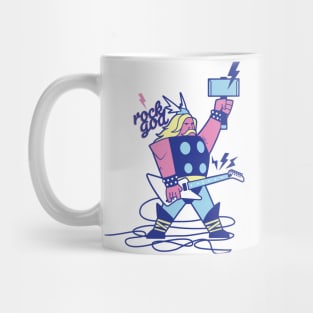 Rock God - Funny Thor - Norse Mythology Mug